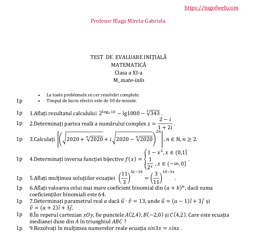 Test initial 11 mate-info 2019-2020 – Tug Of Web