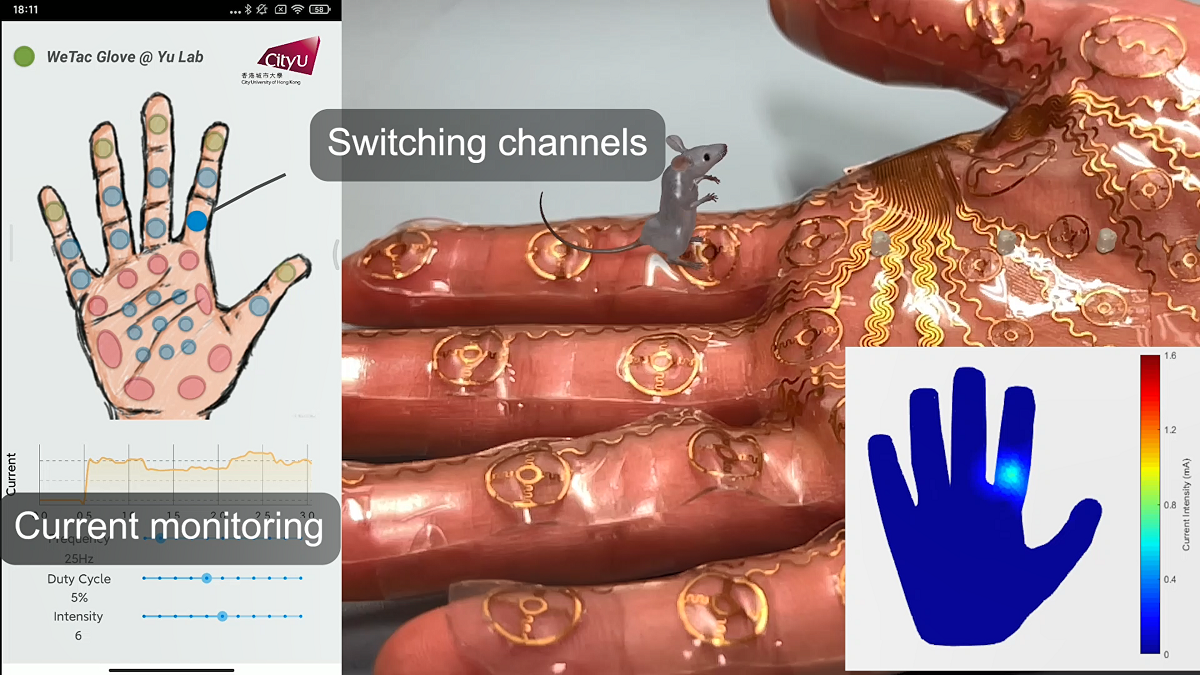 Vr Rash CityU researchers develop wireless, ultrathin “Skin VR” to provide a ...